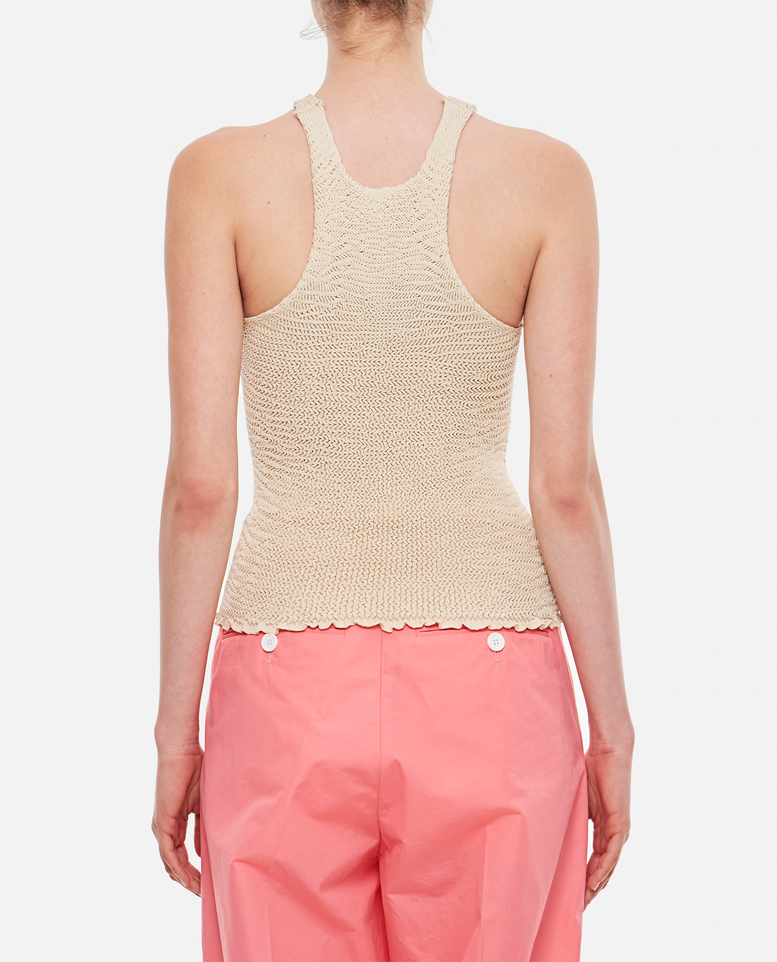 Stella Mccartney Logo Vest In White