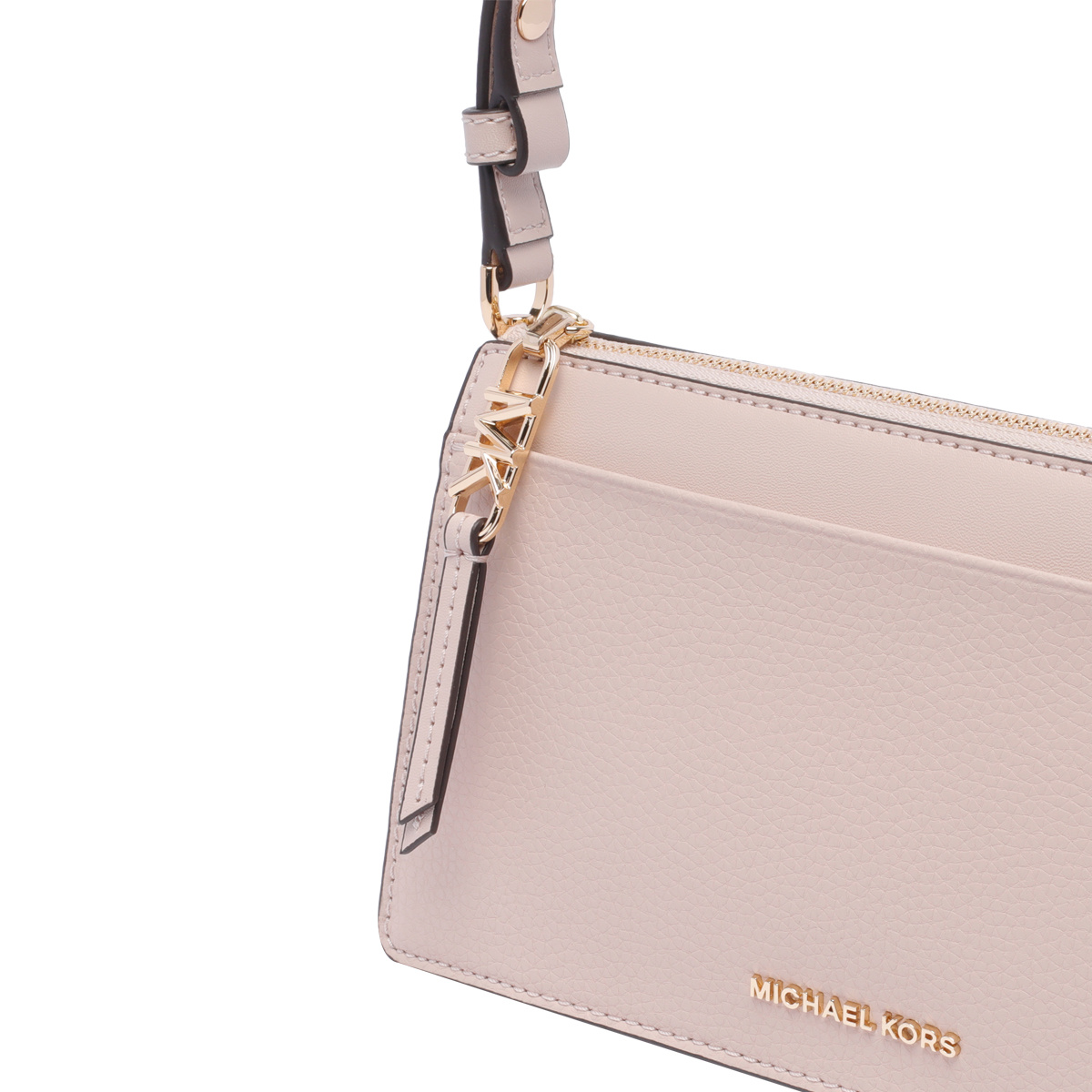 Michael Michael Kors Zippered Shoulder Bag In Pink