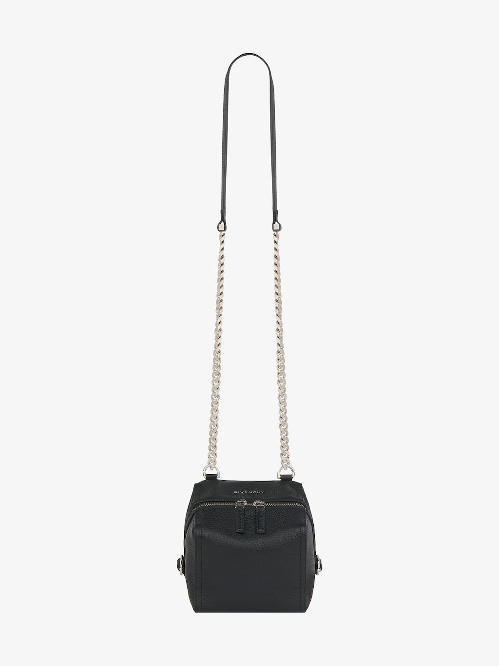 Givenchy Pandora Zip-up Mini Crossbody Bag In Black