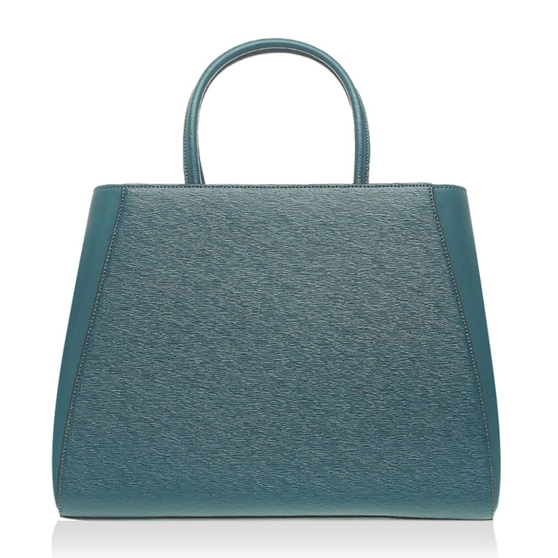 FENDI NAVY BLUE LOGO HANDBAG