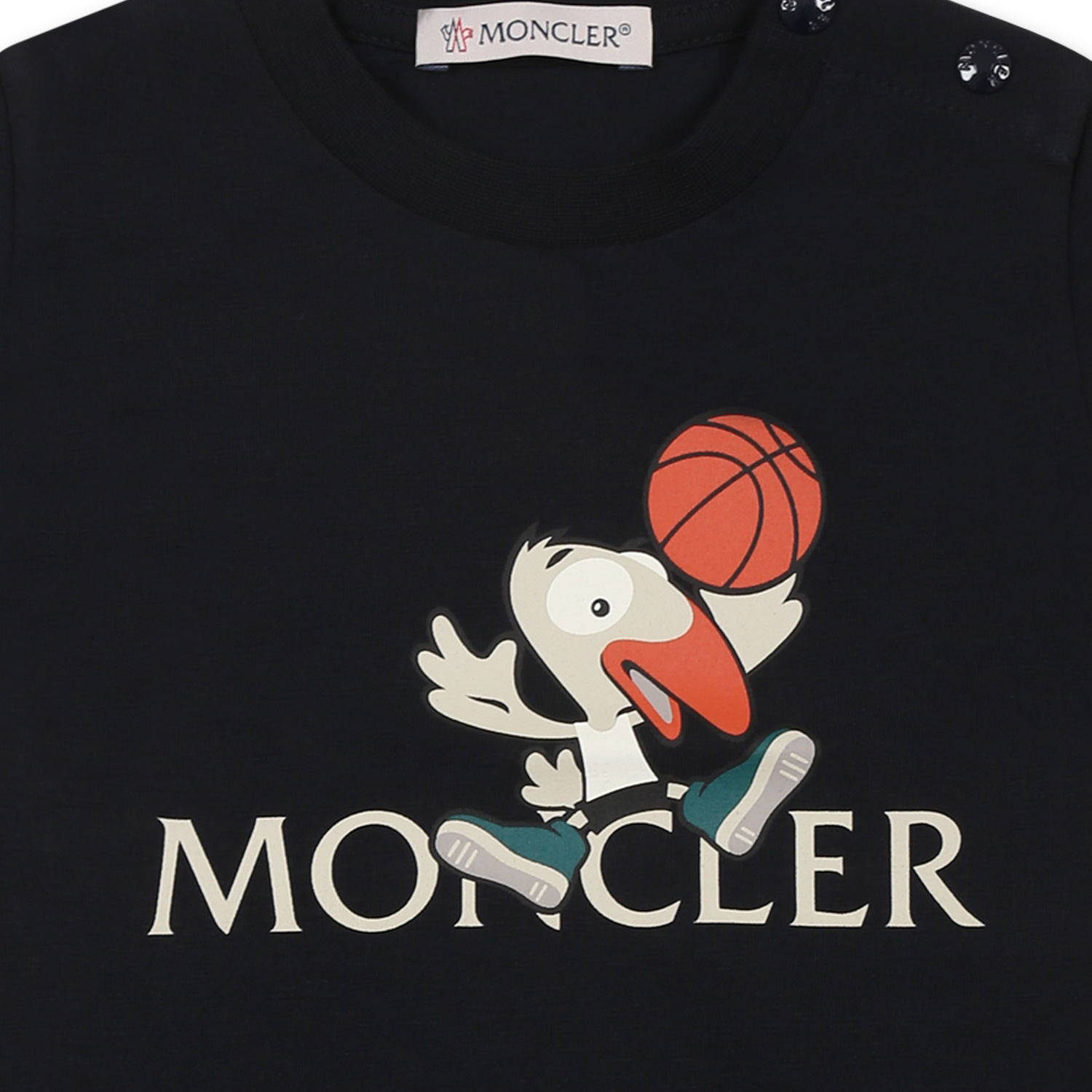 Moncler Short-sleeved T-shirt In Blue