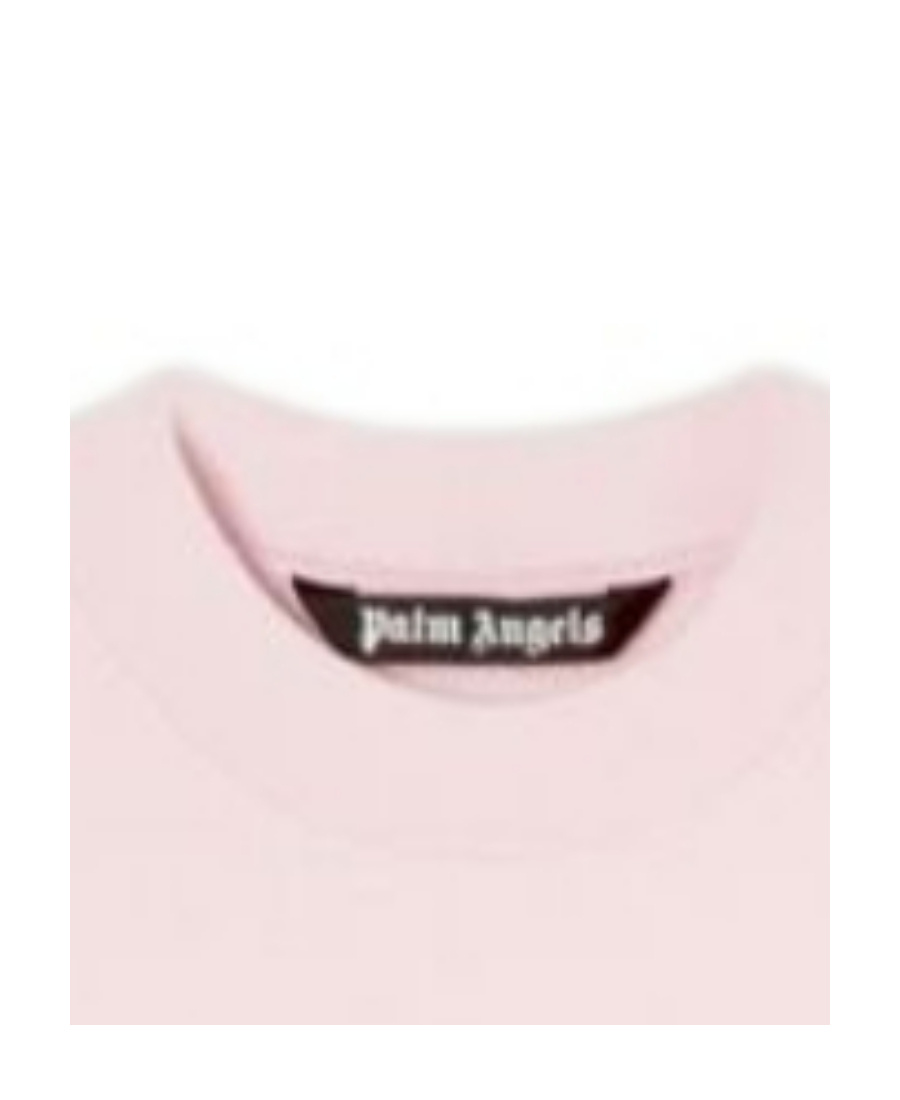Palm Angels Logo Sweatshirt In Pink