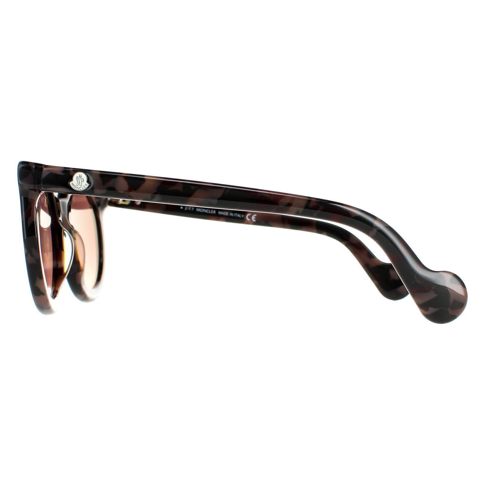 MONCLER MONCLER EYEWEAR ROUND FRAME SUNGLASSES