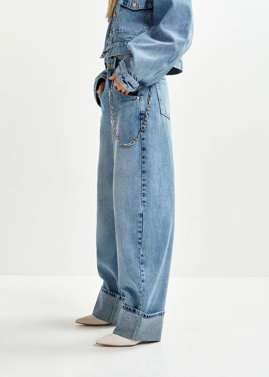 Essentiel Antwerp Huge Jeans In Blue