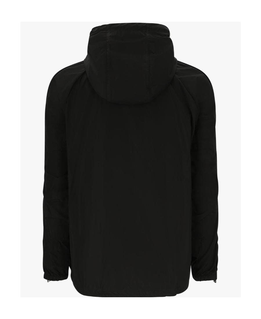 Shop Dsquared2 Zipped-sleeves Hooded Jacket In Black