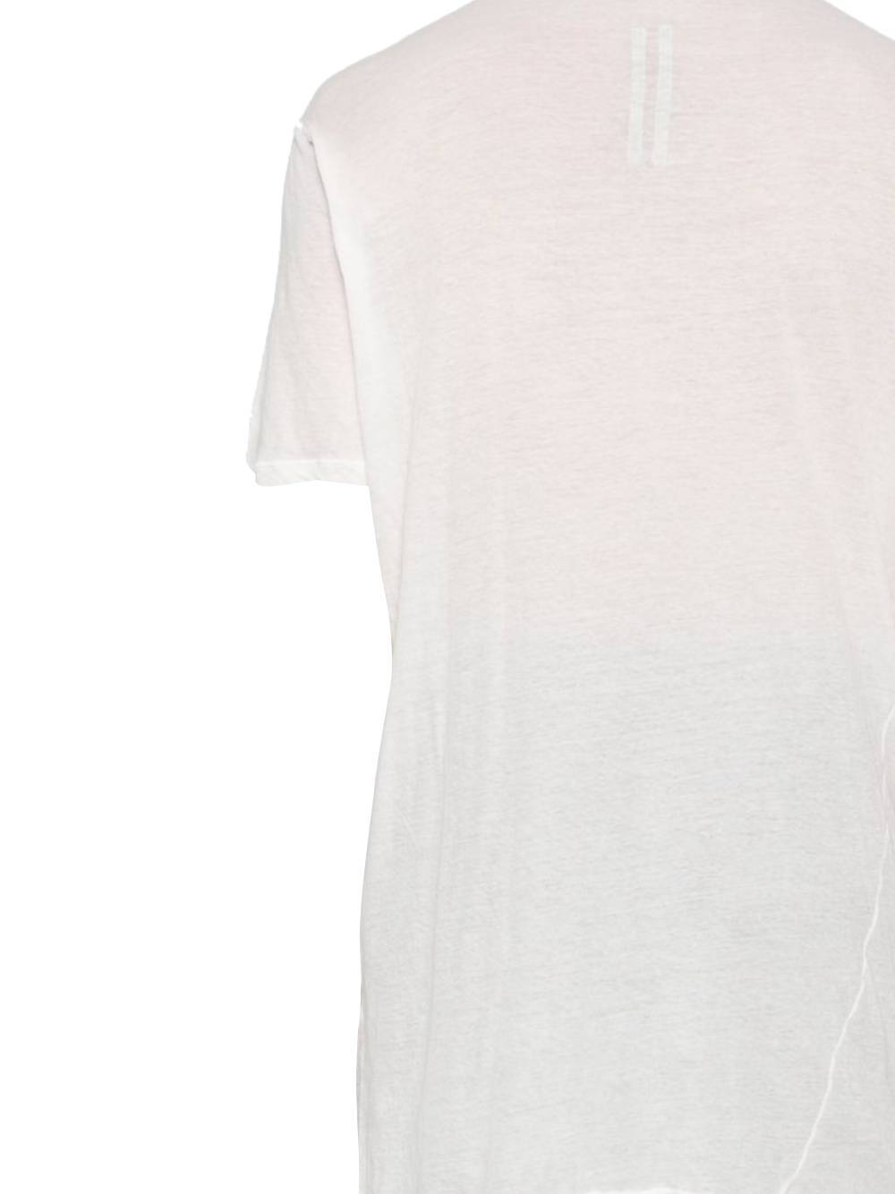 Rick Owens Organic Cotton T-shirt In White
