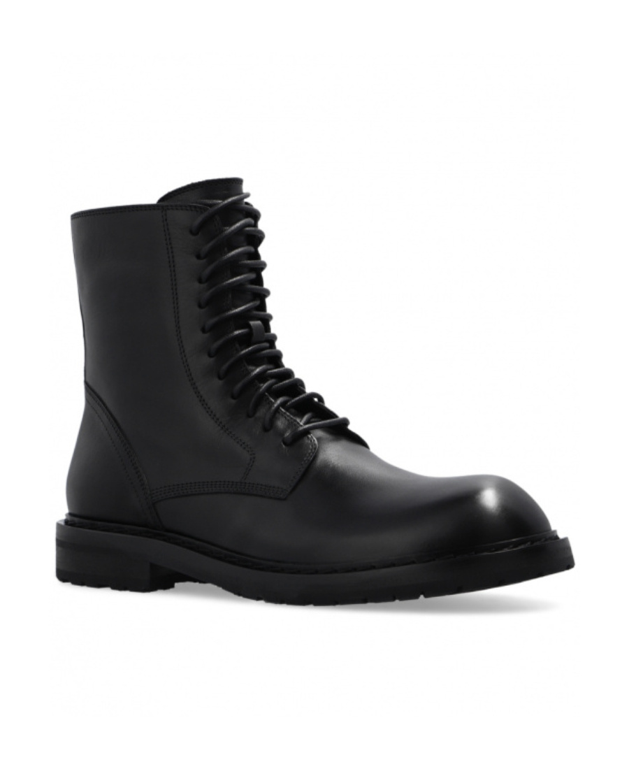 Ann Demeulemeester Lacing Ankle Boots In Black