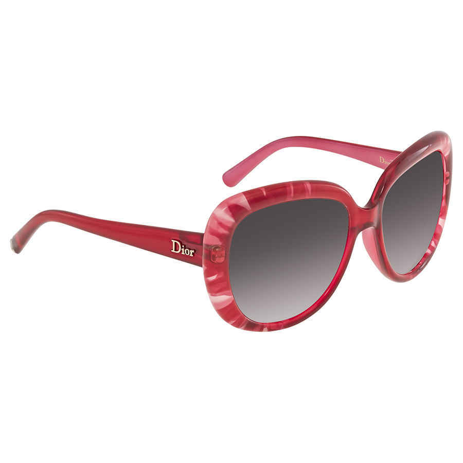 Shop Dior Round Sunglasses In Multicolor