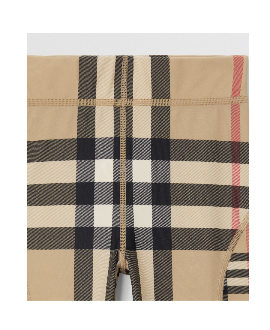 BURBERRY BURBERRY KIDS CHECKED PATTERN LEGGINGS