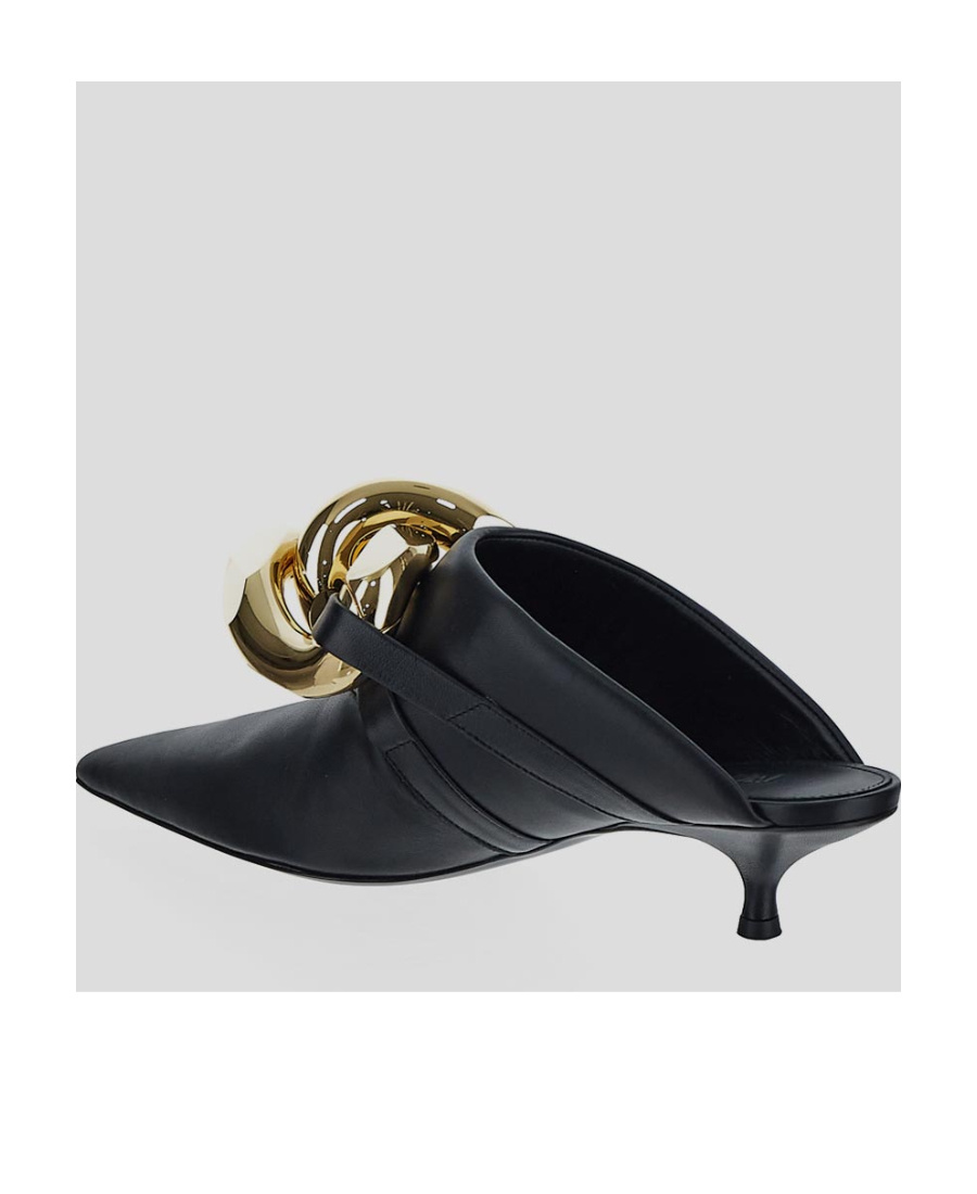 Jw Anderson Muller Low Heels In Black