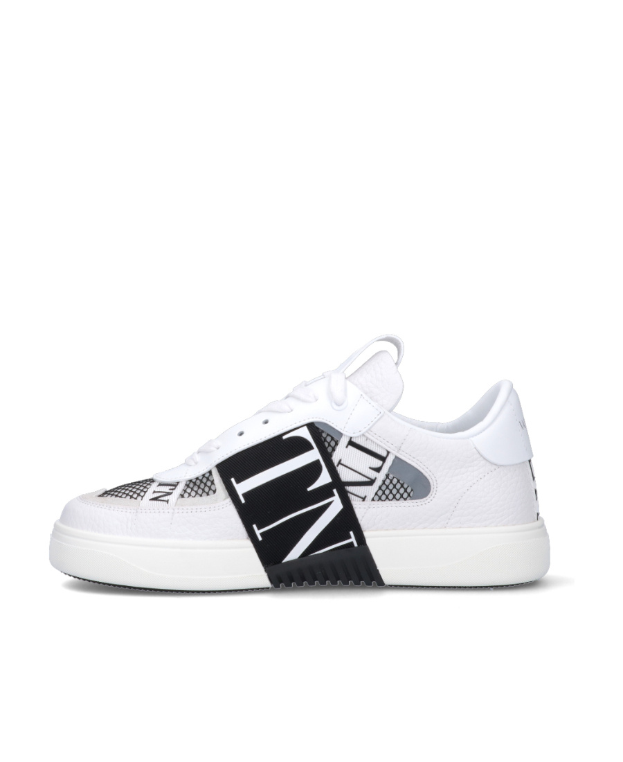Valentino White Vl7n Sneakers In White
