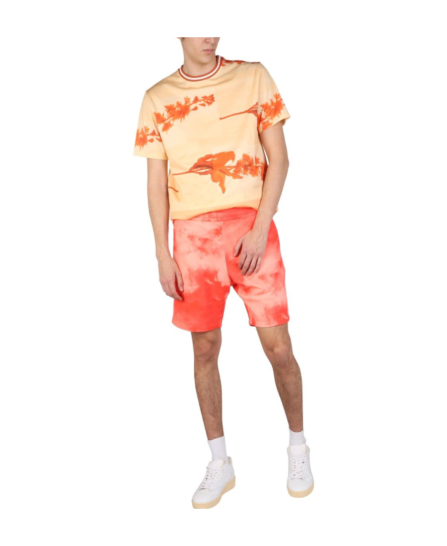 PAUL SMITH LOGO PRINTED SHORTS