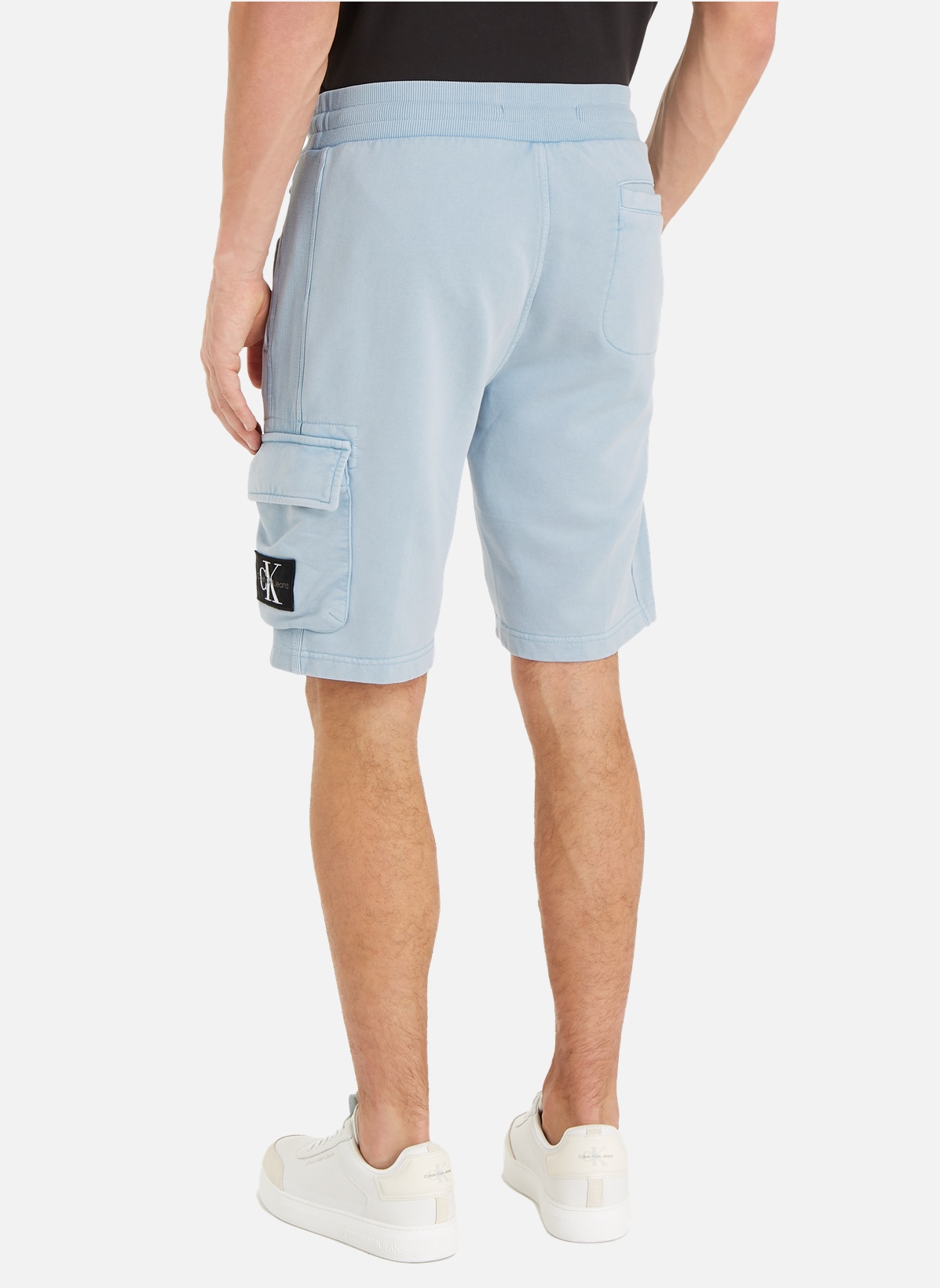 Calvin Klein Jeans Est.1978 Drawstring Shorts In Blue
