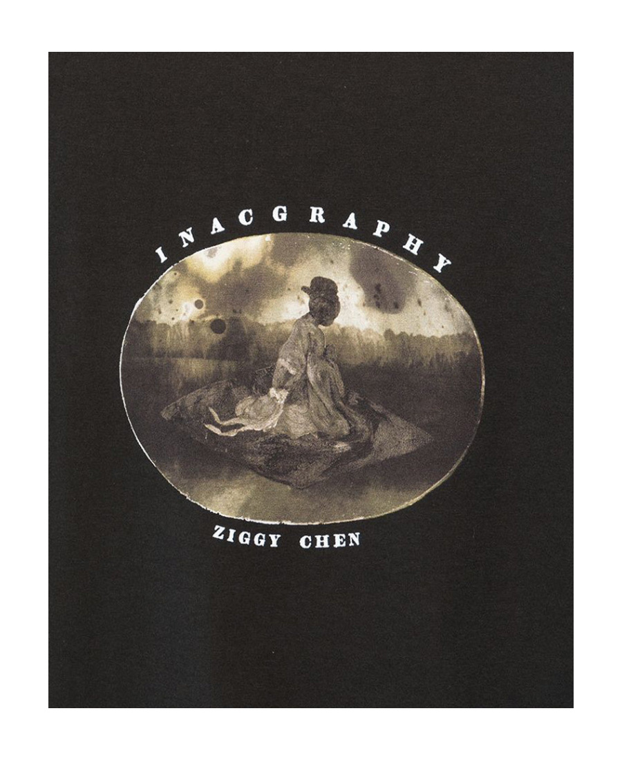 Ziggy Chen Pattern Printed Short-sleeved T-shirt In Black