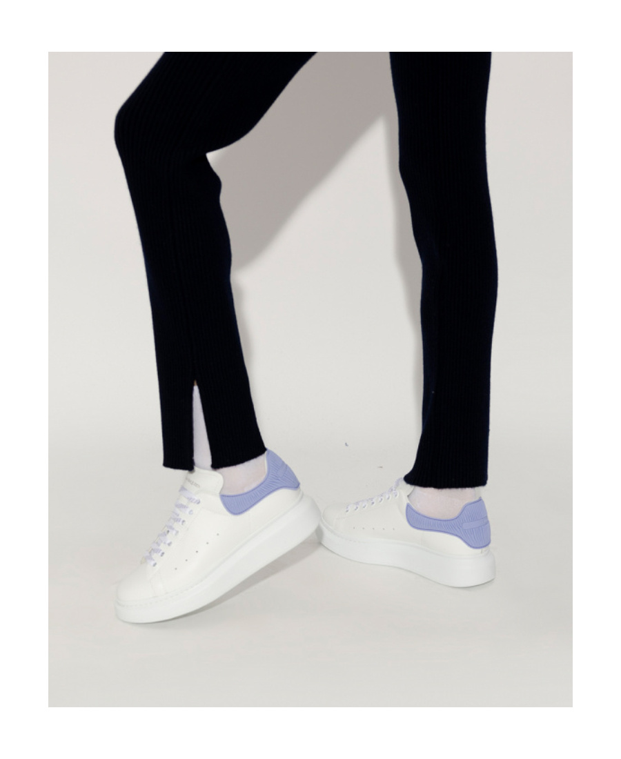 Alexander Mcqueen Oversized Lace-up Sneakers In White