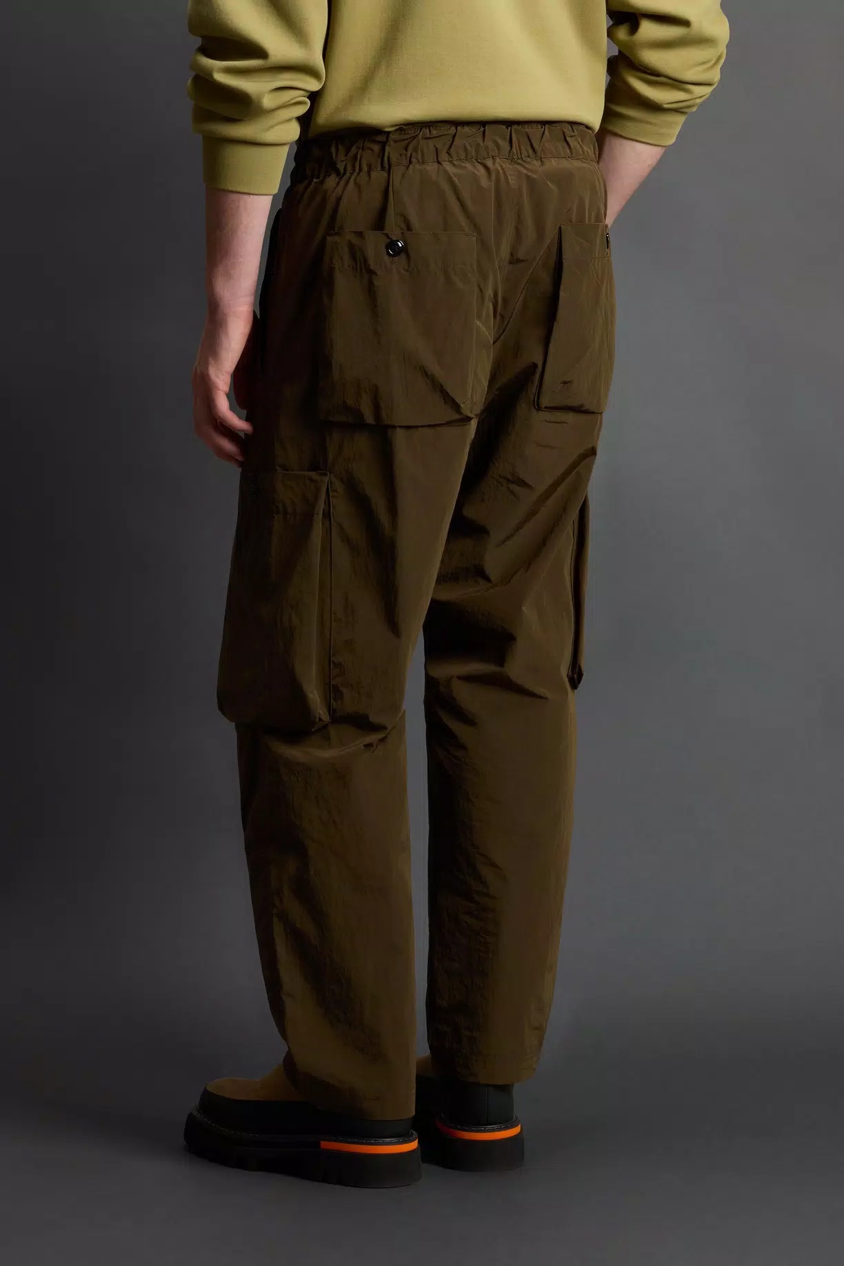 Woolrich Belt Casual Pants In Green