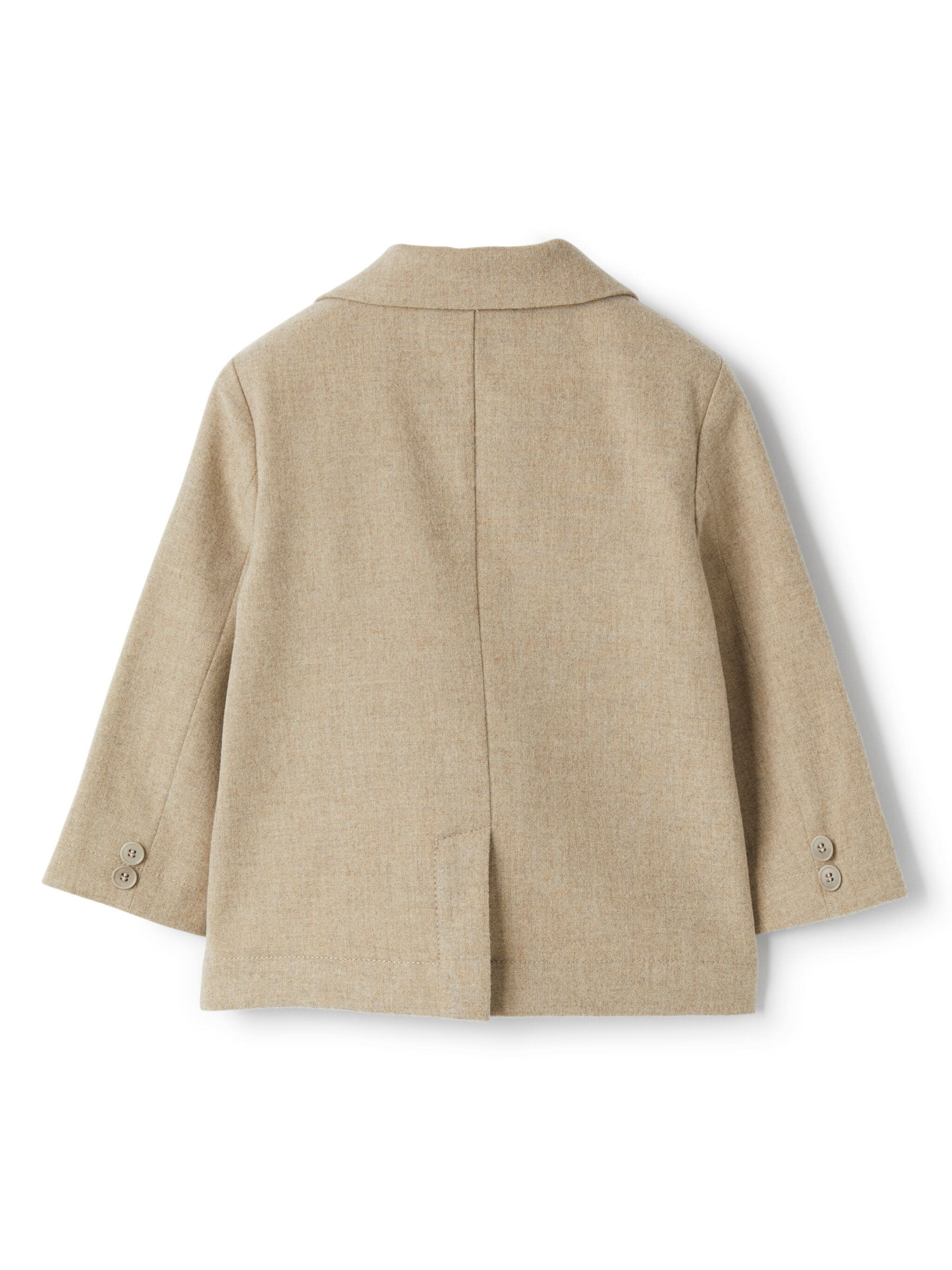 Il Gufo Single-breasted Blazer In Nude
