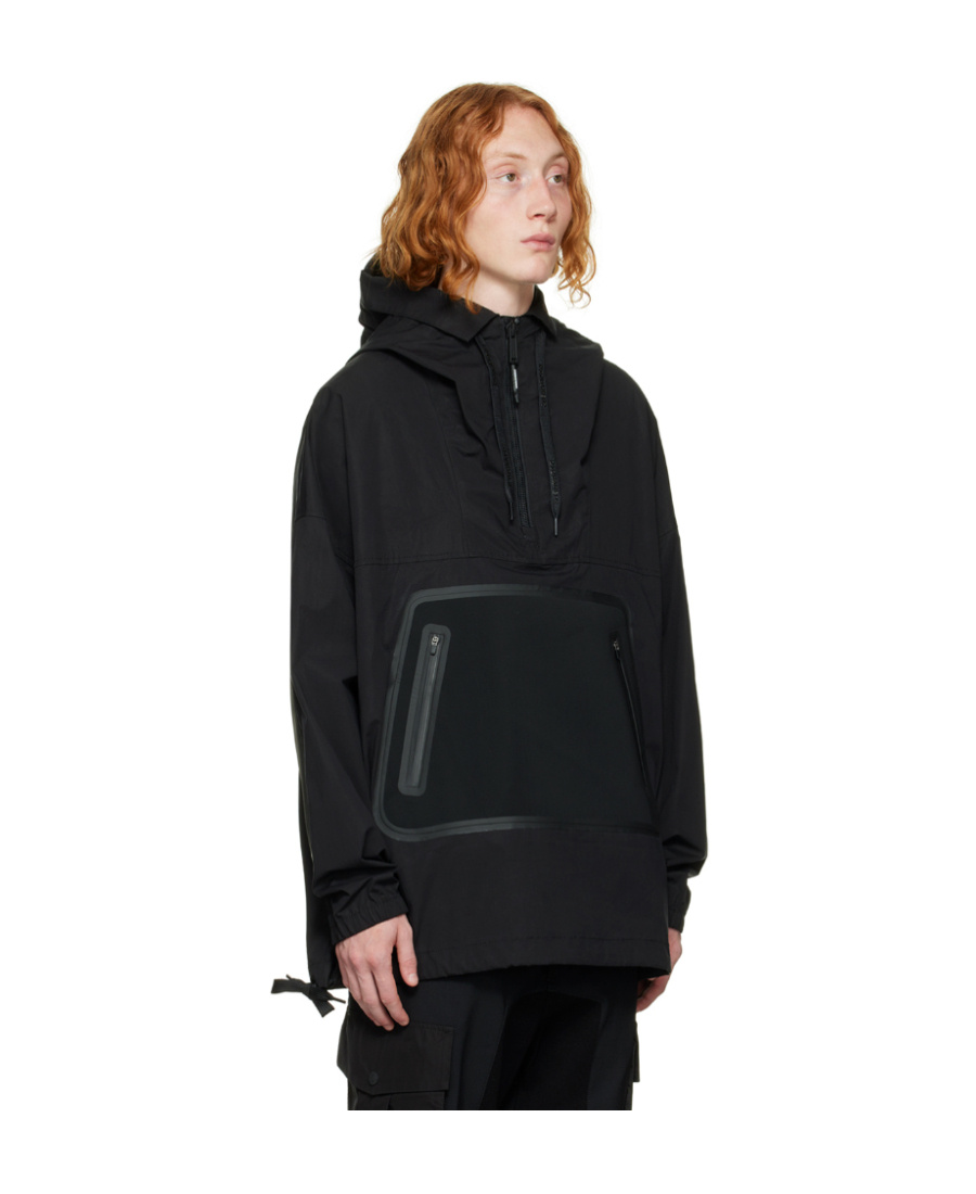 Dsquared2 Black Pullover Jacket In Black