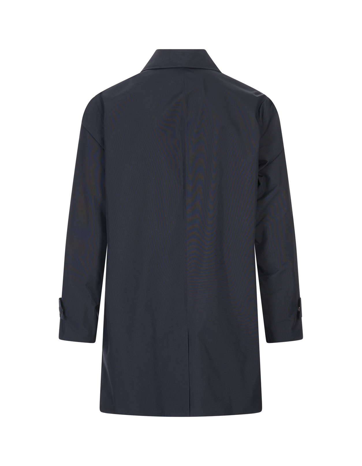 Hugo Boss Button-cuff Coat In Blue