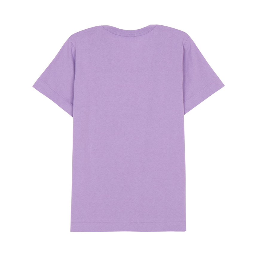 Comme Des Garçons Crew Neck T-shirt In Purple