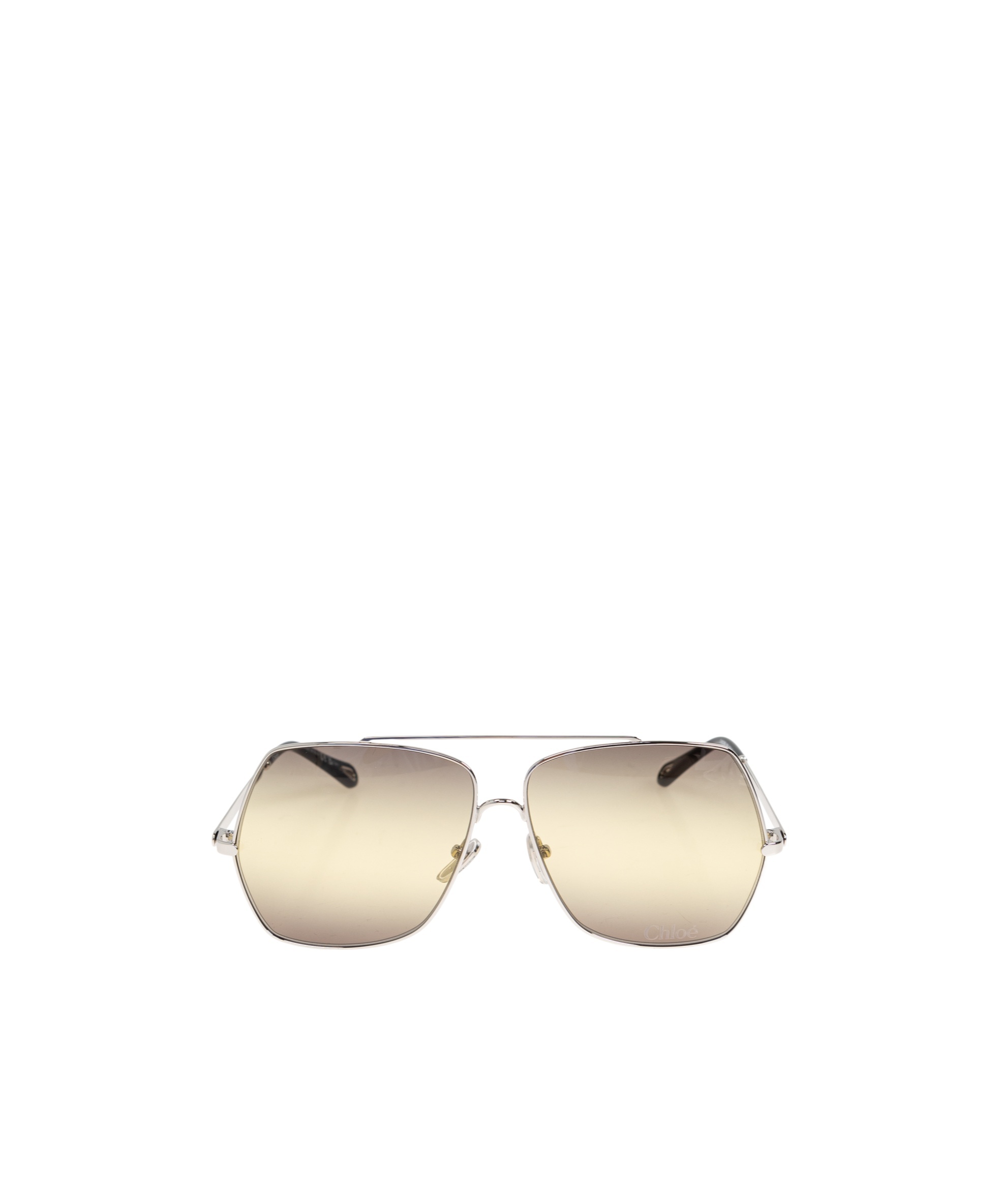 Chloé Aly Sunglasses In Nude