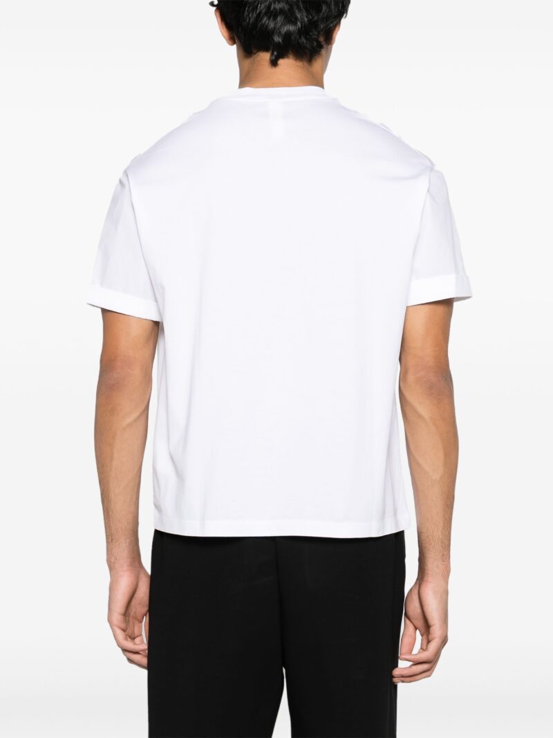 Neil Barrett T-shirt Mit Rundhalsausschnitt In White
