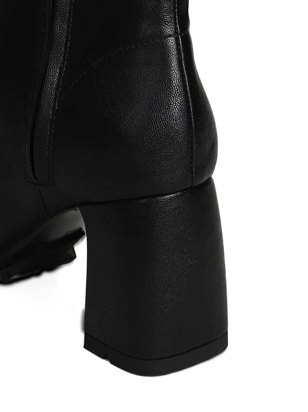 Ash Ankle Boots With Mid-height Block Heel In Black