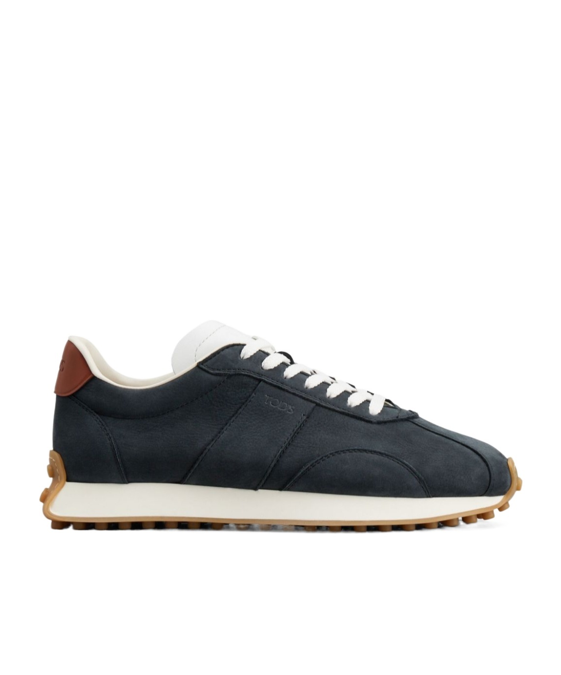 Tod's Gommino Leather Sneakers In Black