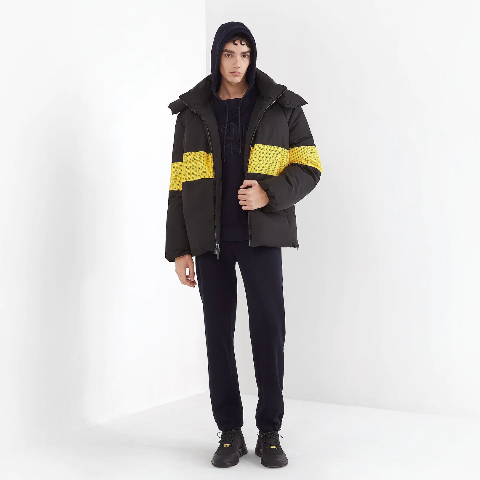 Fendi Drawstring Sweatpants In Blue