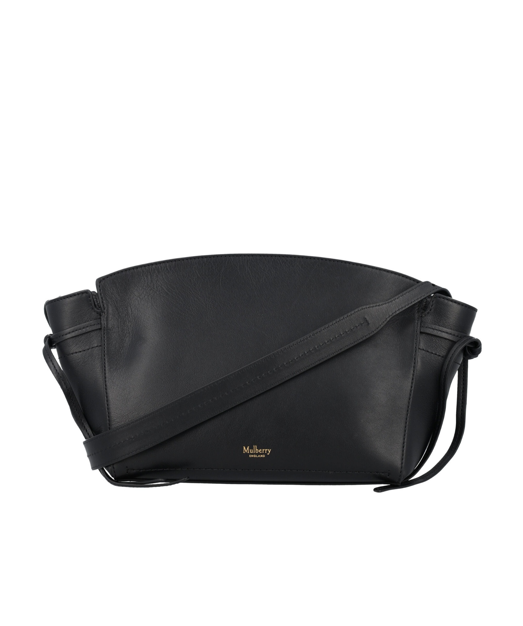 Mulberry Clovelly Leather Crossbody Bag In Black