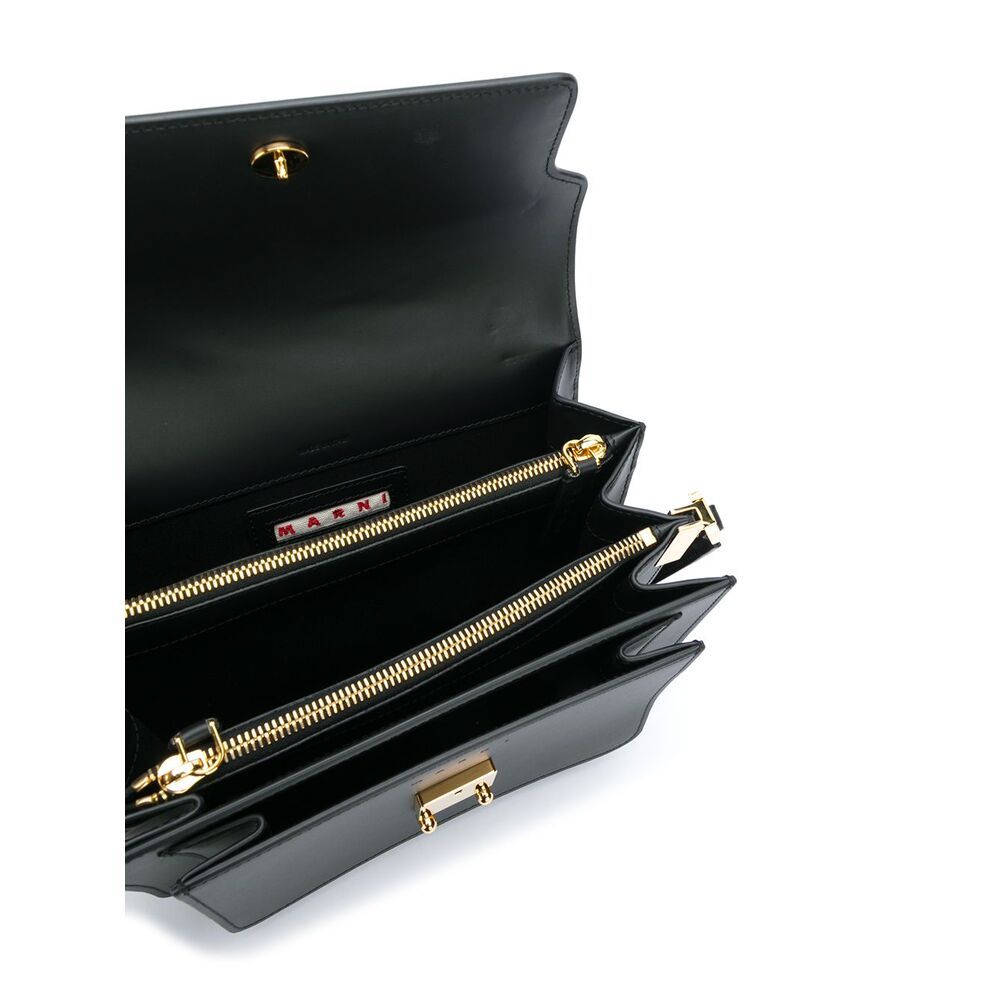 Marni Trunk Shoulder Bag In Black