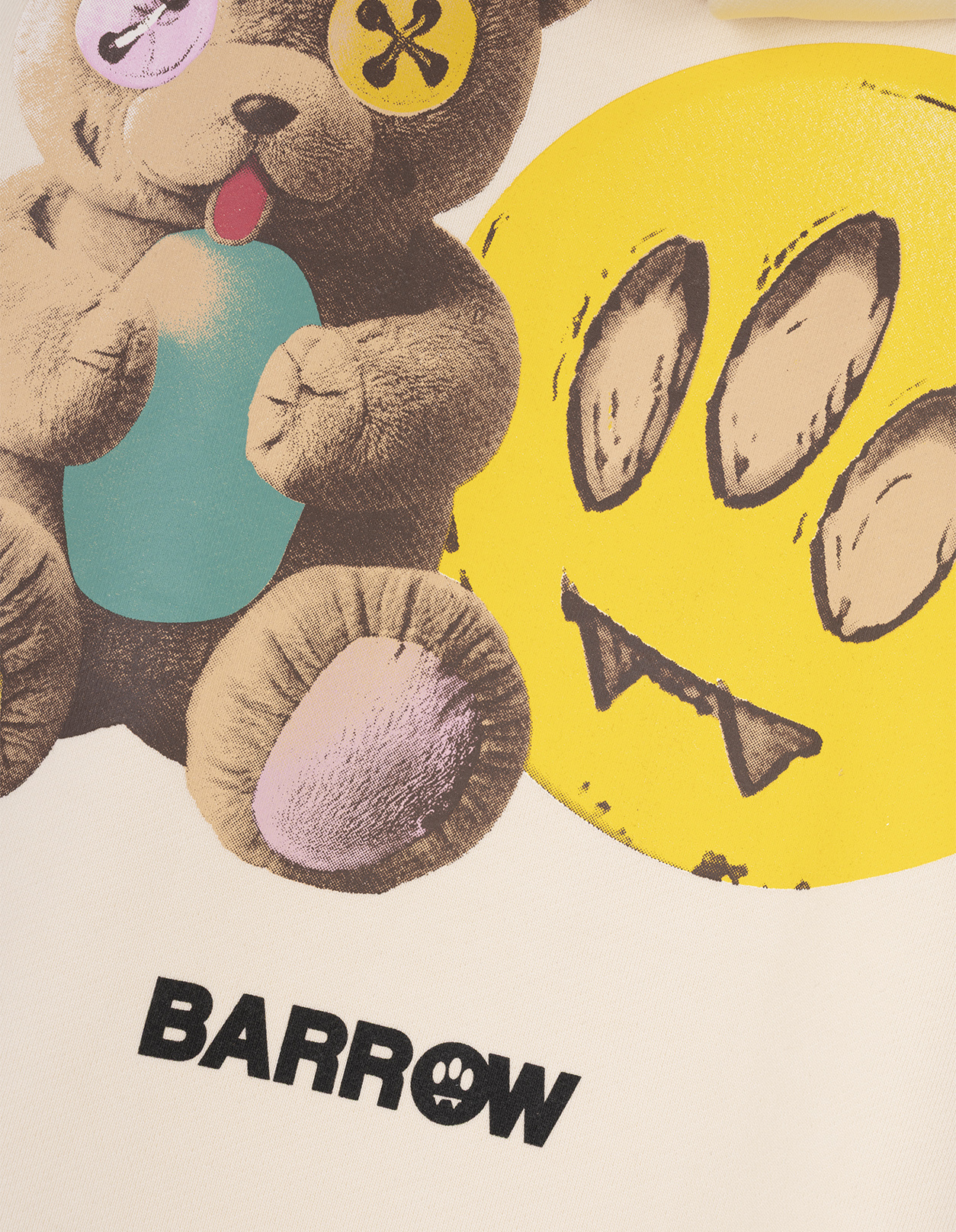 Barrow Long-sleeved Sweatshirt In Neutral