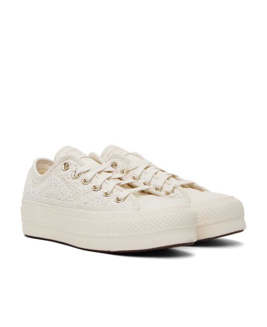 Converse Chuck 70 All Star Lift Casual Sneakers In White
