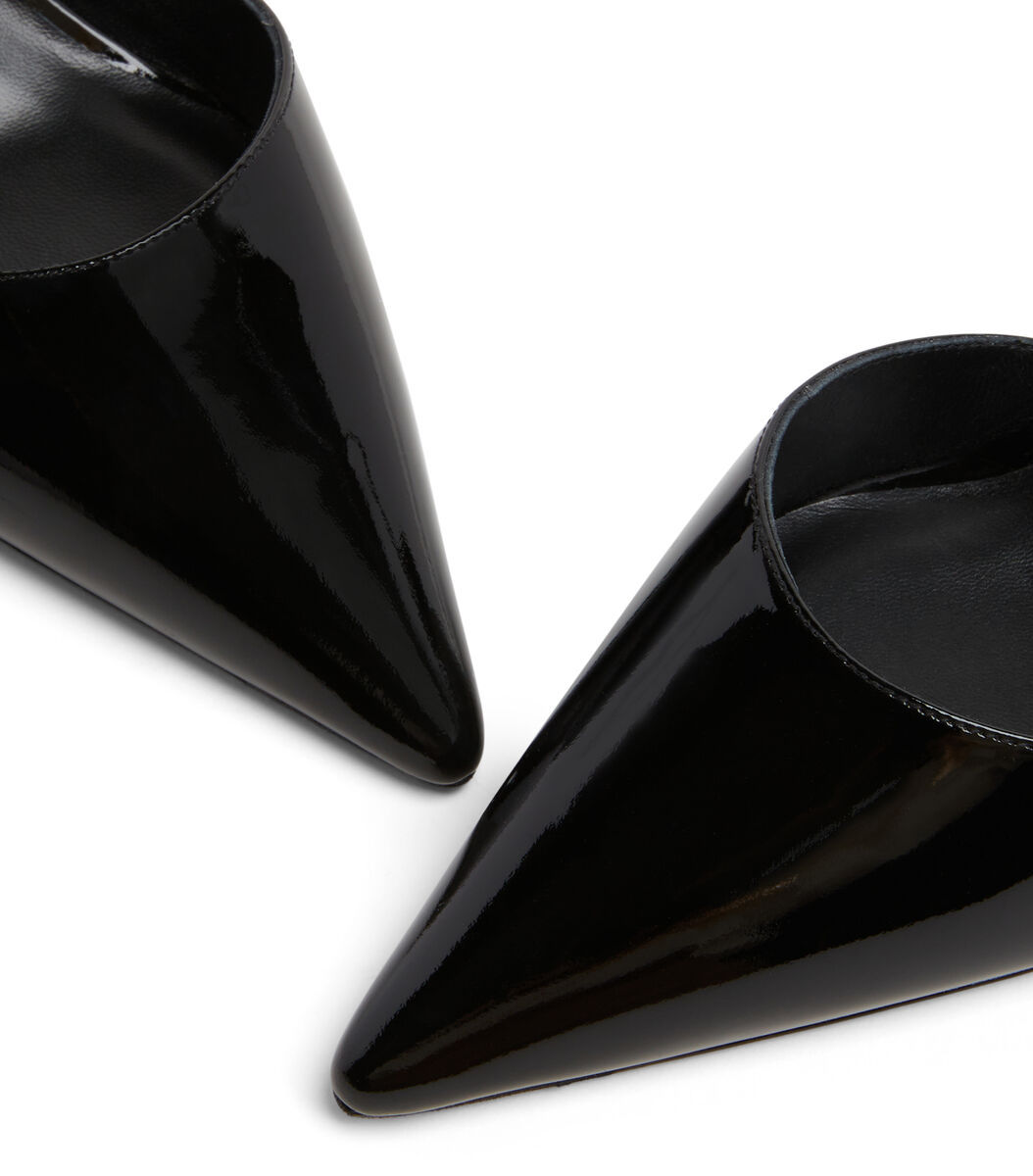 Stuart Weitzman 100mm Pointed-toe Leather Pumps In Black