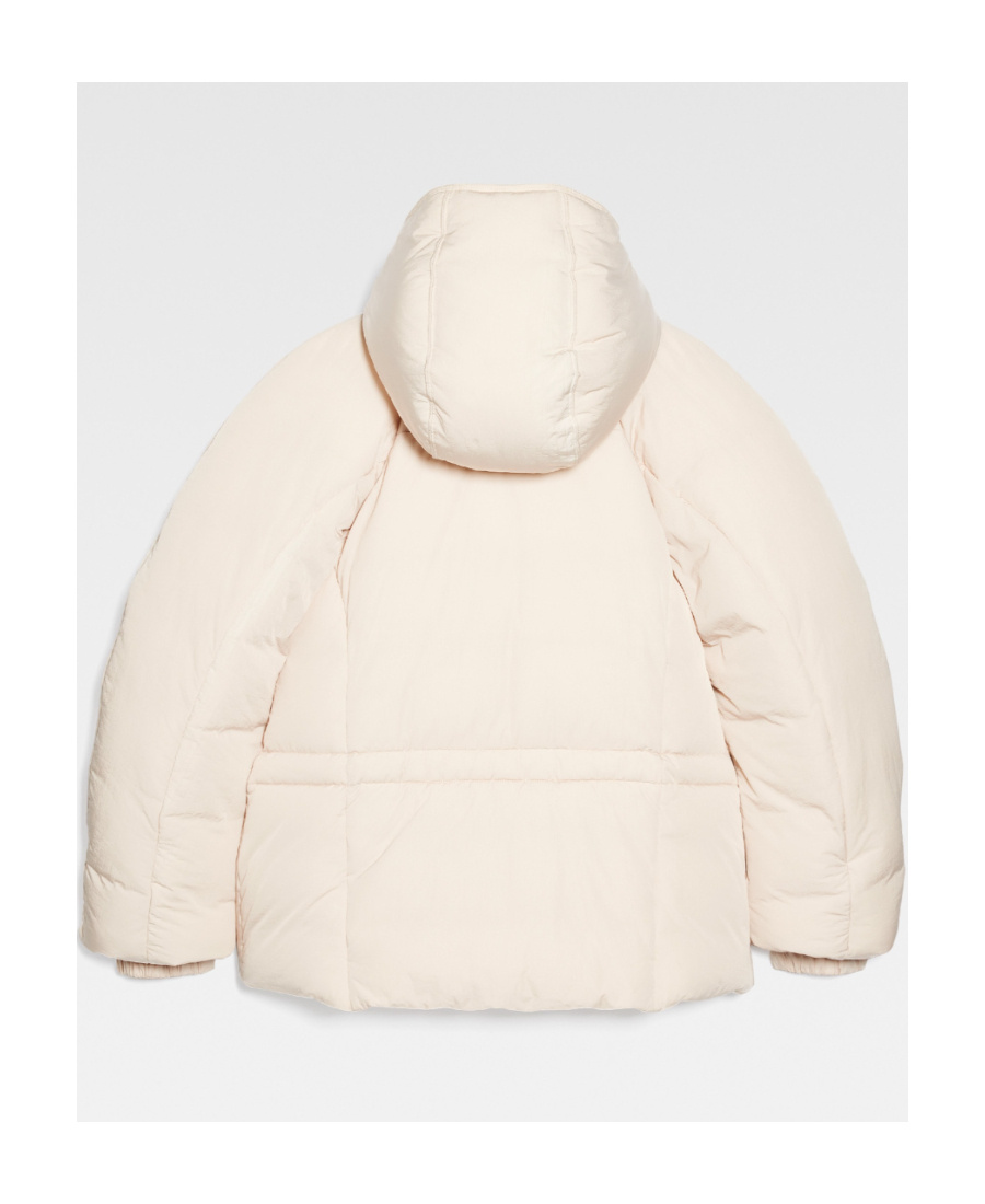 Jacquemus Hooded Cotton-padded Suit In White