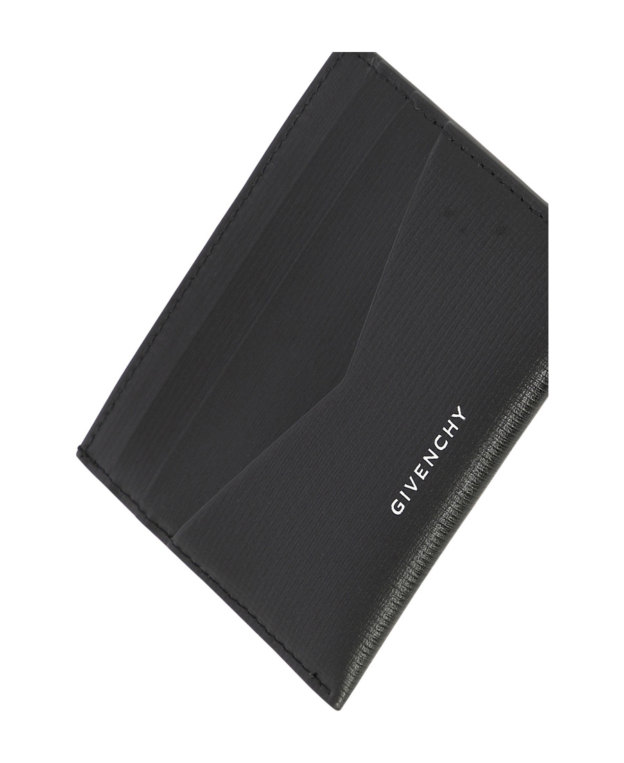 Givenchy Men Portafoglio In Pelle Classique 4g In Black