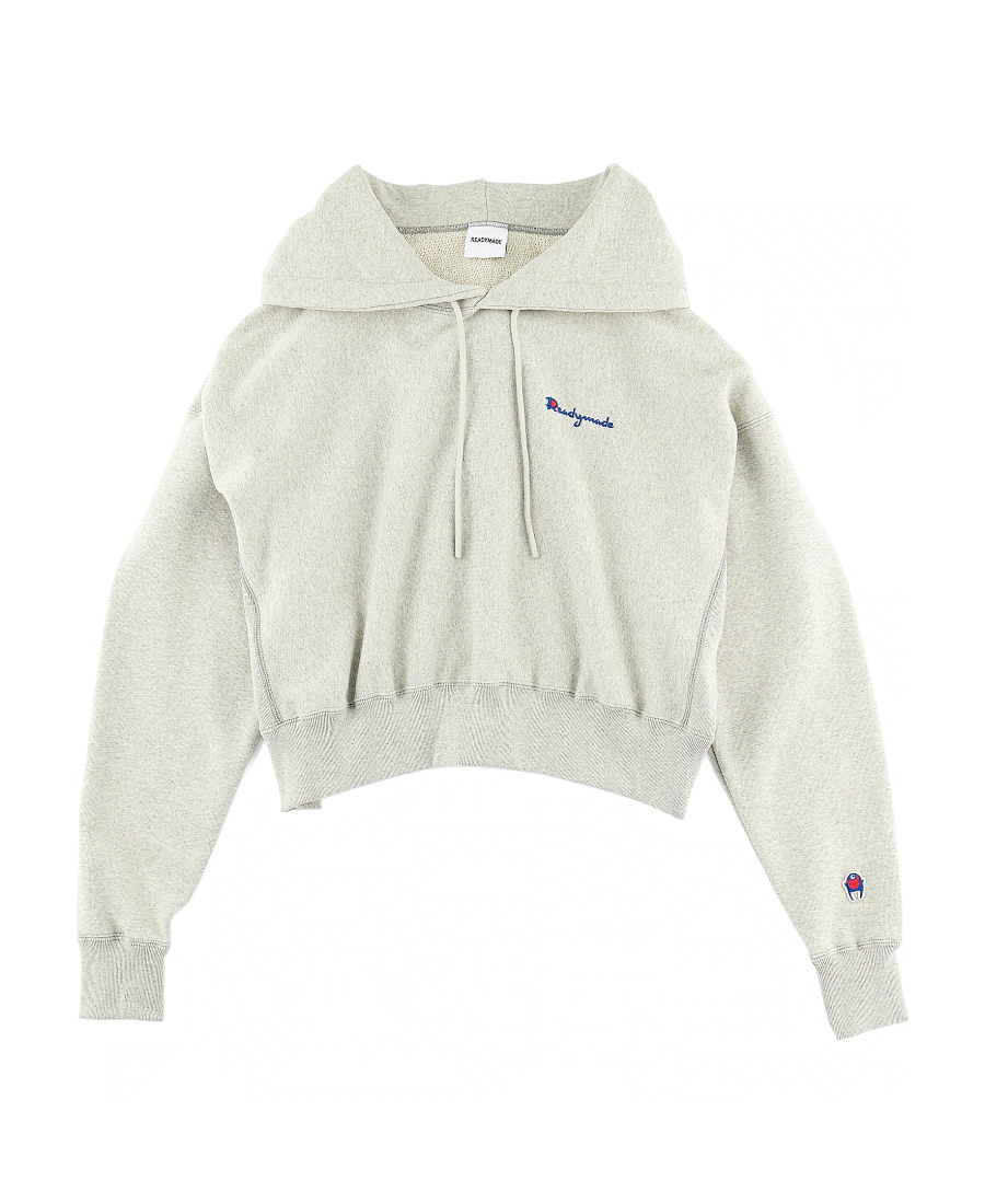 Readymade Logo Hooded Sweater In Neutral