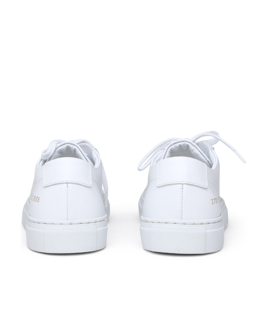 Common Projects Common Project Original Achilles Low Sneakers 3701 In White