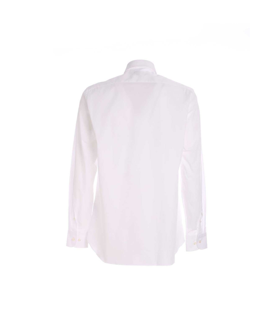 Paul & Shark Logo Detail Shirt In White In White