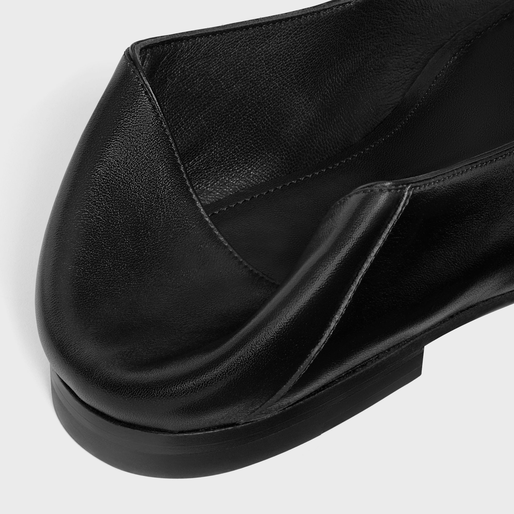 Celine John Monk In Supple Calfskin In Black