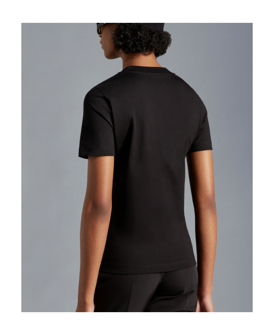 Moncler Short-sleeve T-shirt In Black