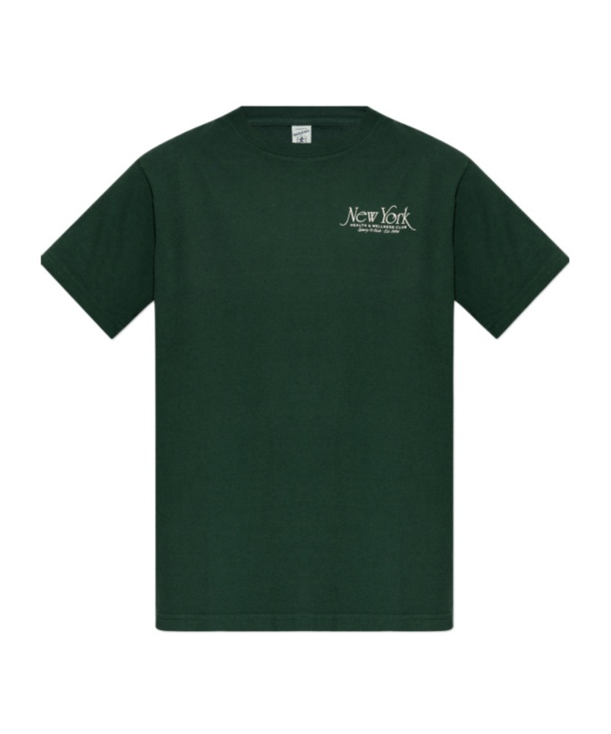 Sporty And Rich Short-sleeved T-shirt In Green