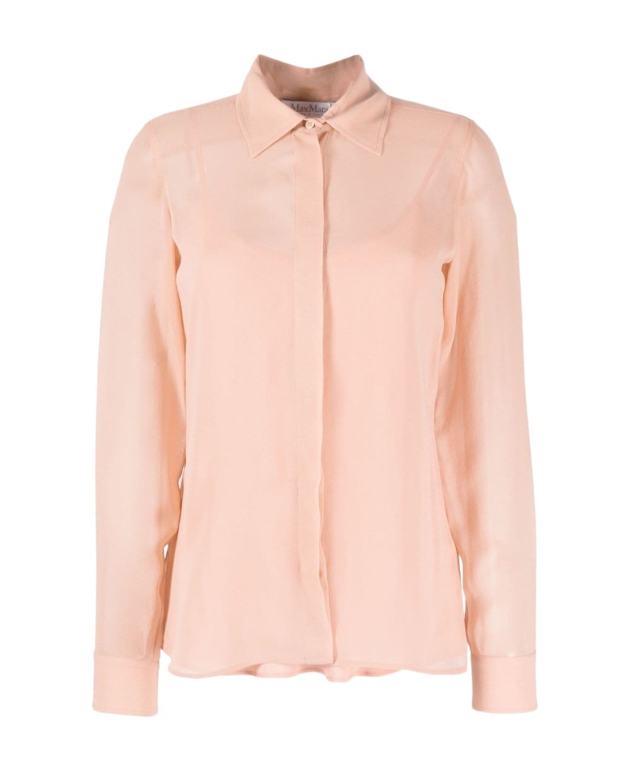 Max Mara Silk Camisole In Nude