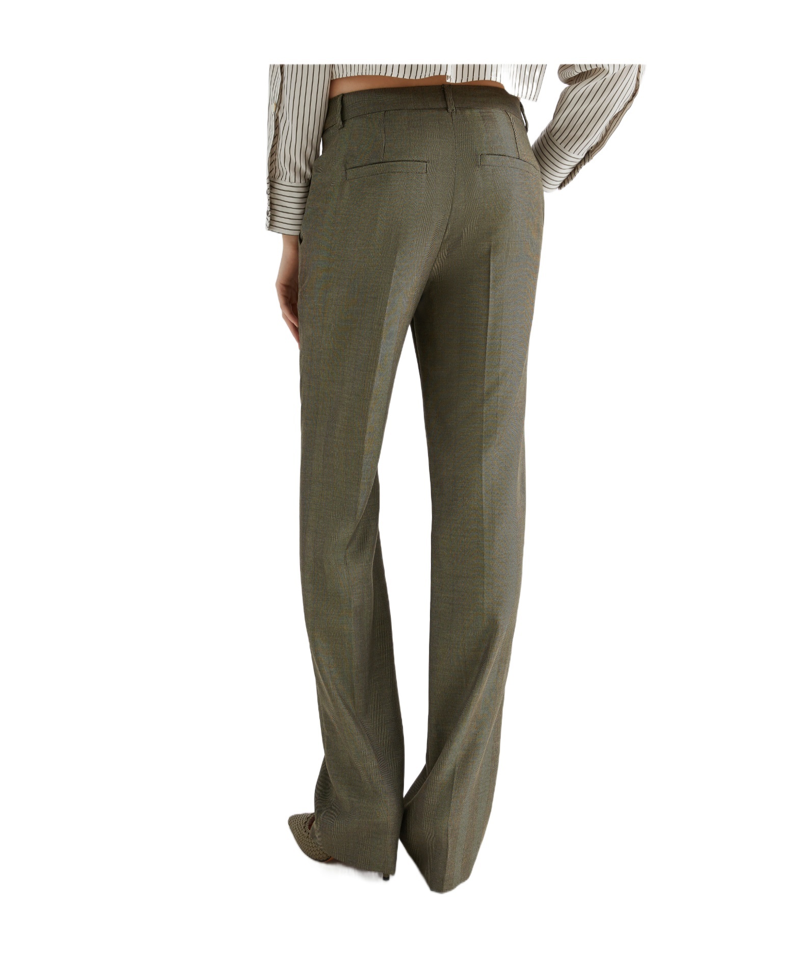 Marella Edison Tailored Trousers In Green