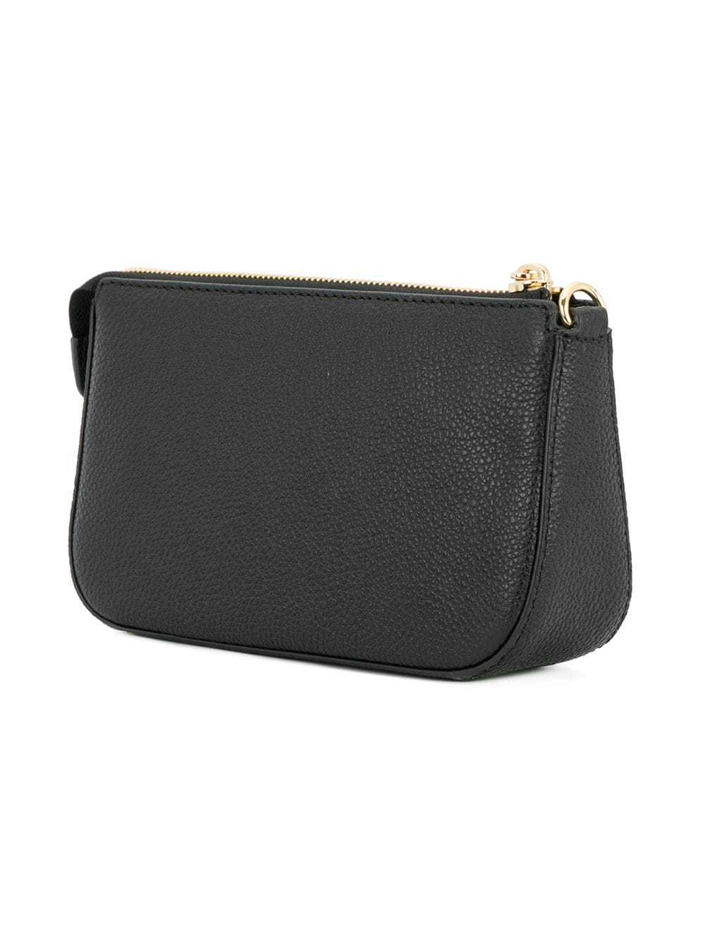 MICHAEL MICHAEL KORS BLACK JET SET MEDIUM CLUTCH