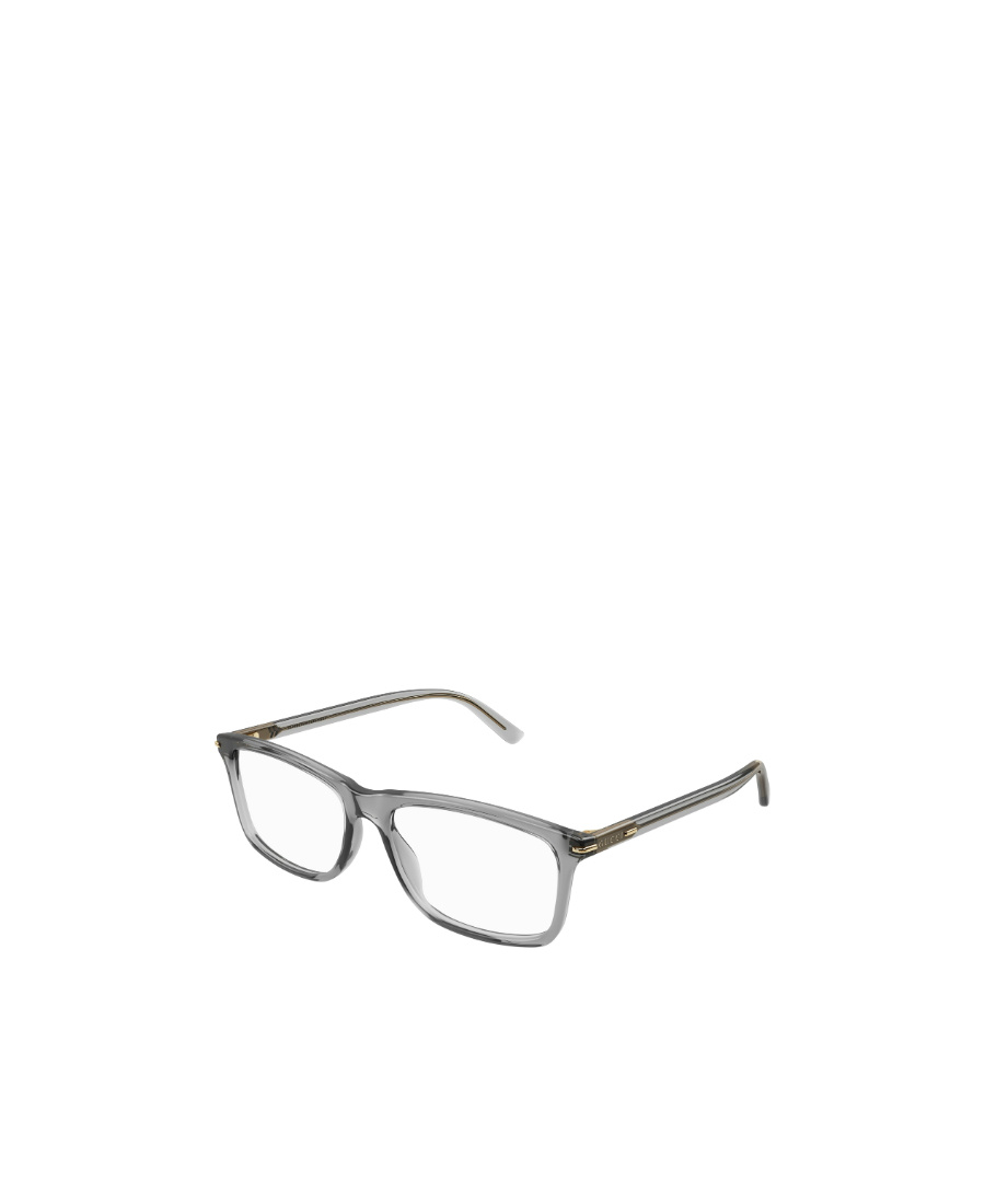 Gucci Eyewear Rectangle Frame Glasses In Gray