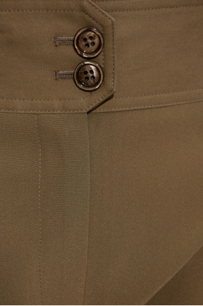 Tom Ford Belt Loops Slacks In Brown