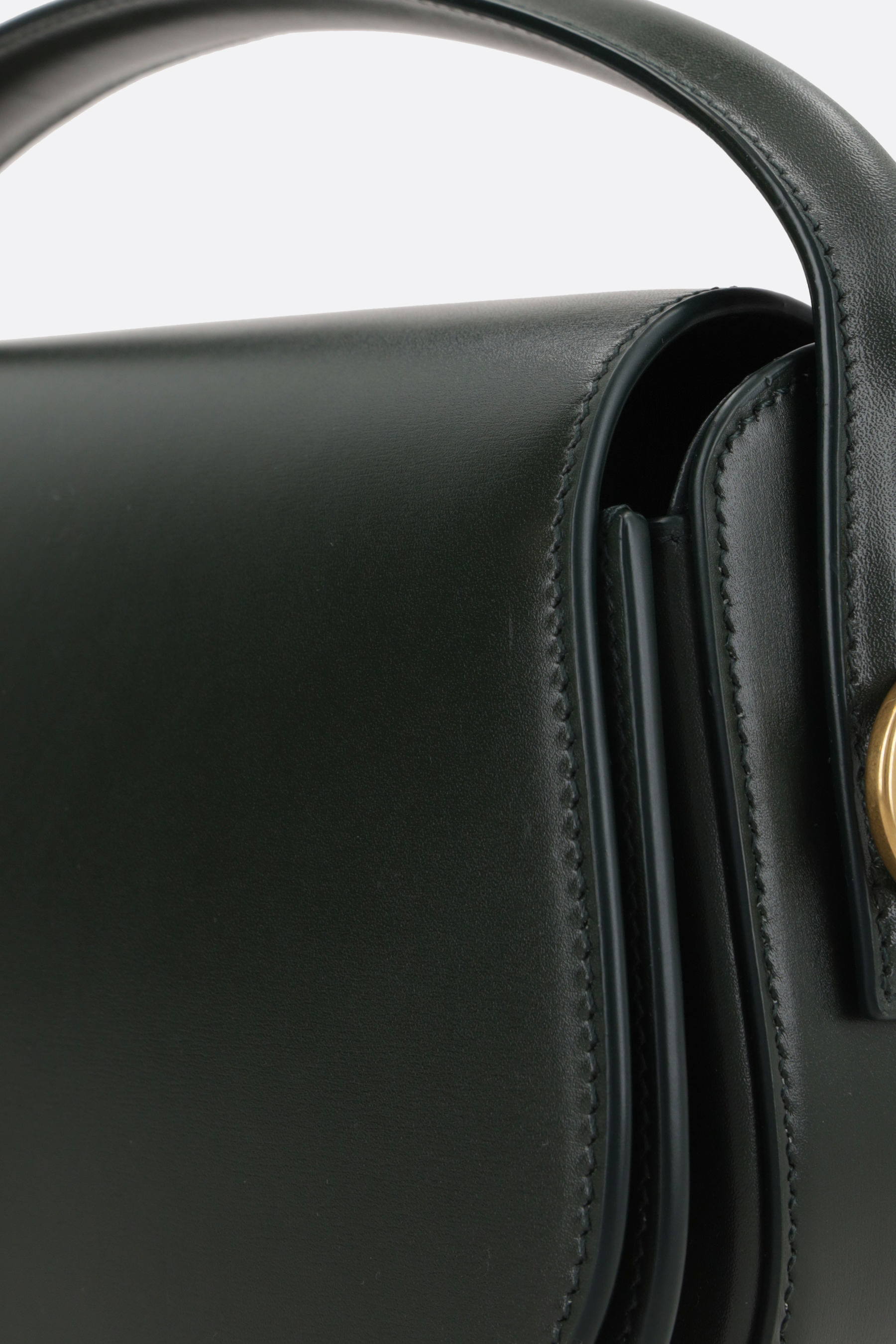 Saint Laurent Voltaire Shoulder Bag In Box Leather