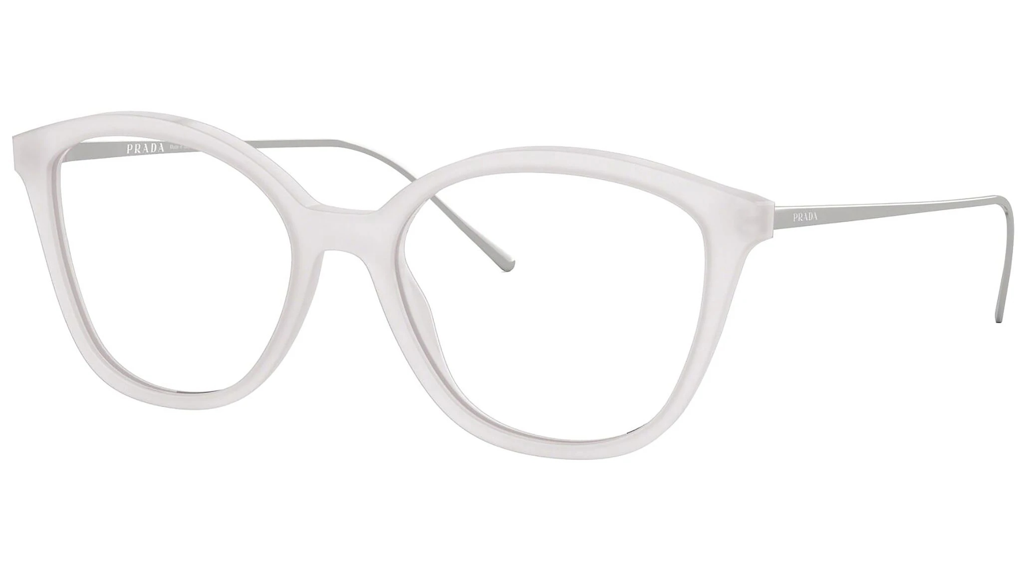 Prada Square Flat Mirror In White