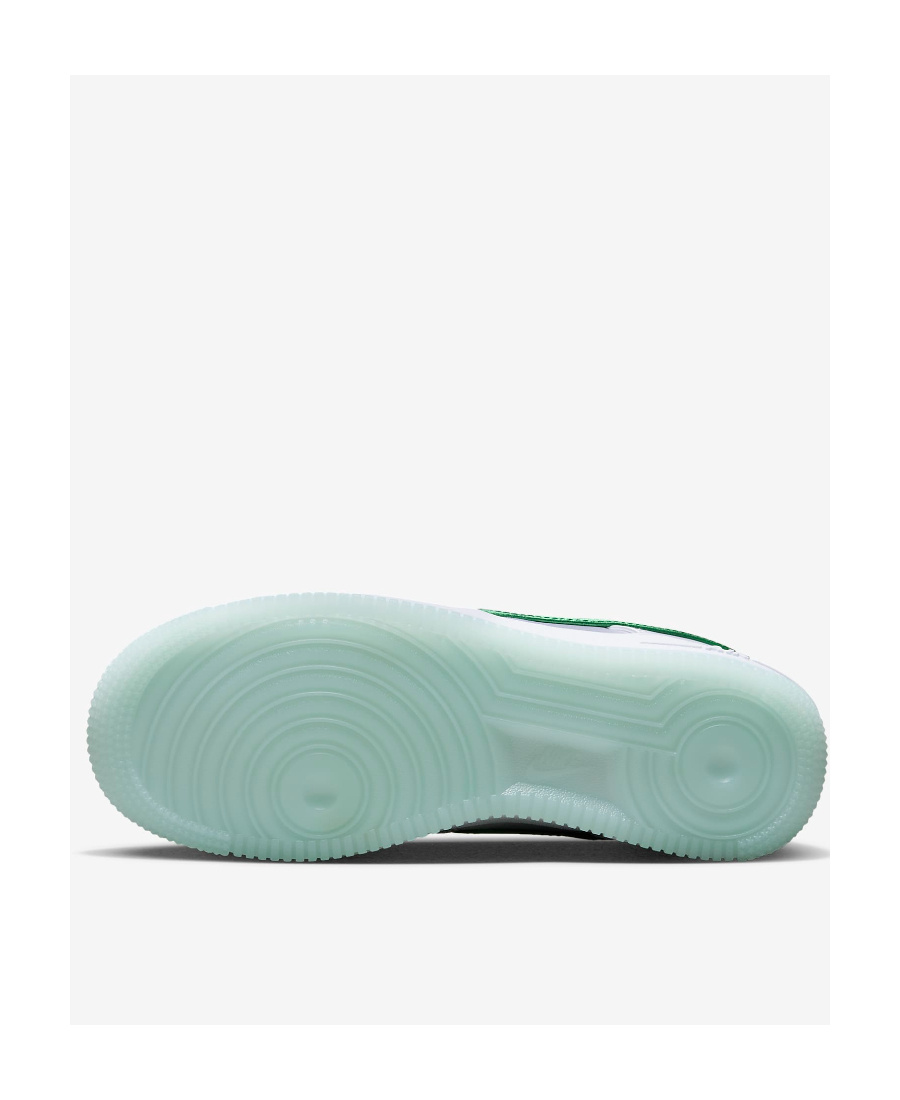 Nike Air Force 1 Low "satin Pine Green" Sneakers In Gray